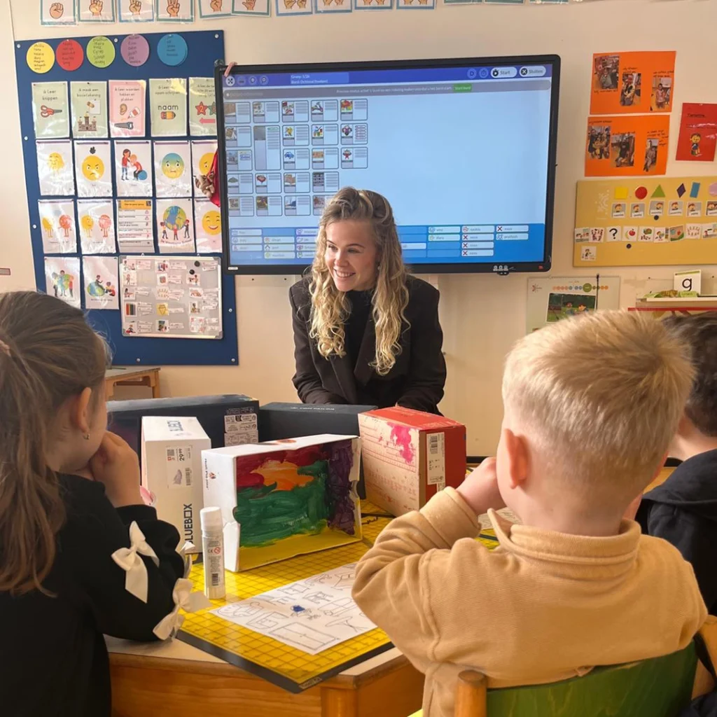 Startende leerkracht Natasja